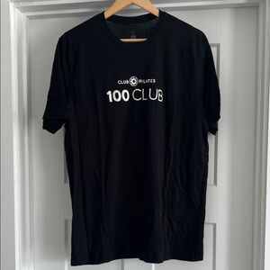 Club Pilates Women's Black Short Sleeve Tee - 154